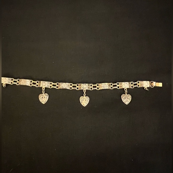 Vintage Damascene Charm Bracelet - Picture 9 of 11